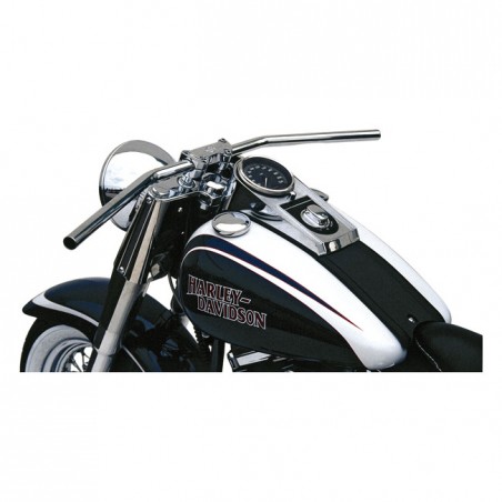 TRW 1" Dragbar long handlebar chrome ABE 82-20 H-D (excl. 08-20 e-throttle 88-11 Springers)