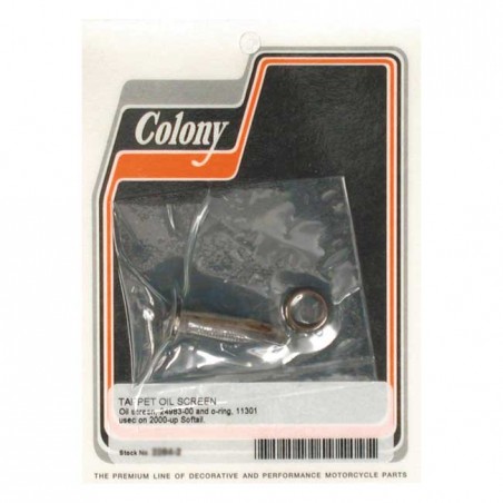 Colony, oil screen kit 00-17 Softail (NU)