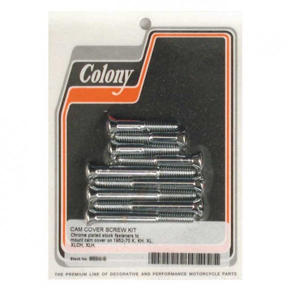 colony - Kit de montage de carter de distribution - Harley-Davidson Sportster XL de 1954 à 1970 - Chrome - COLONY