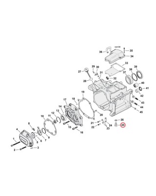COLONY OIL DRAIN PLUG, MAGNETIC 00-17 Softail(1): oil tank 00-17 Softail(1): transm. 18-20 Softail(2) 01-17 Dyna(2) 01-20 FLT/T