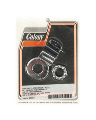 COLONY AXLE SPACER KIT FRONT, SMOOTH 00-06 FXSTS(NU