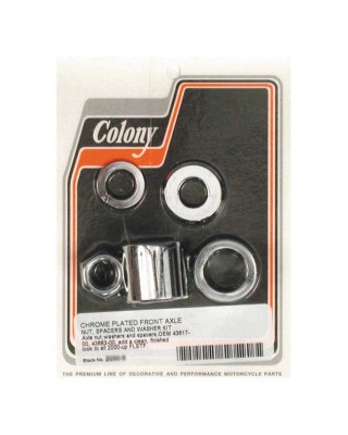 COLONY AXLE SPACER KIT FRONT, SMOOTH 00-UP FLSTF/I