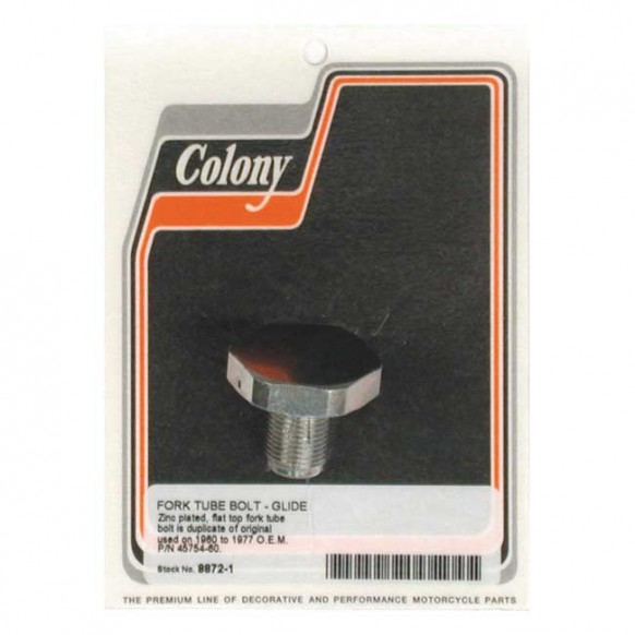 COLONY, FORK TUBE CAP BOLTS 49-E77 B.T.(NU)