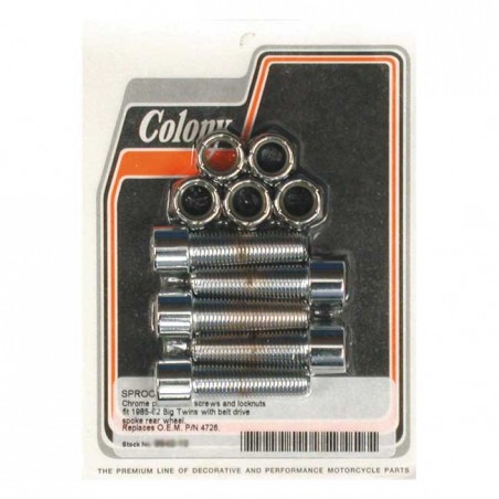 COLONY SPROCKET BOLT & NUT KIT 85-92 B.T.(NU)