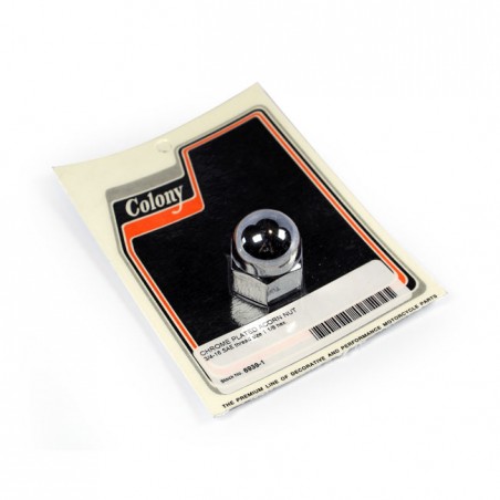 colony - Écrous borgnes - 3/4"-16 - Chrome - COLONY