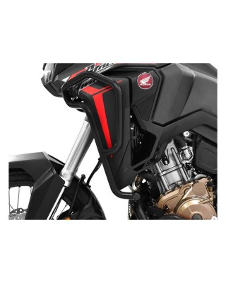zieger - Crash bar de carénage avant - Honda CRF1100 DL Africa Twin de 2020 à 2021 - Noir - Zieger