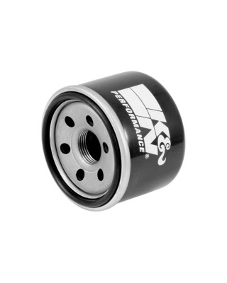 K&N oil filter black