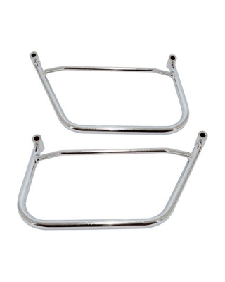 Longride saddlebag holder, chrome