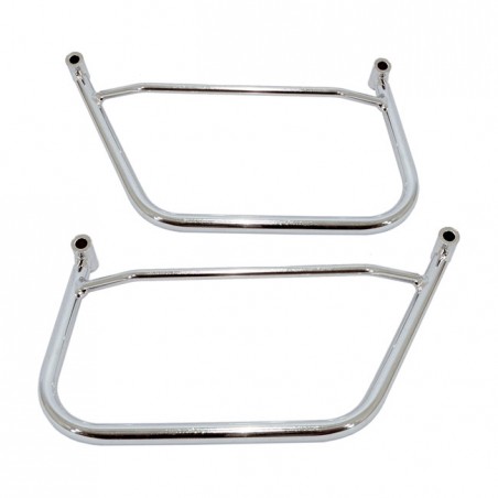 Longride saddlebag holder, chrome