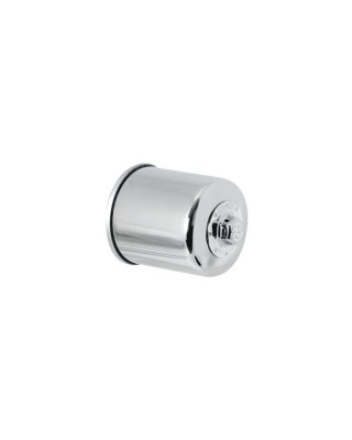 K&N oil filter chrome