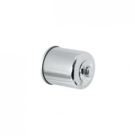K&N oil filter chrome