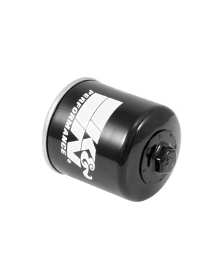 K&N oil filter black