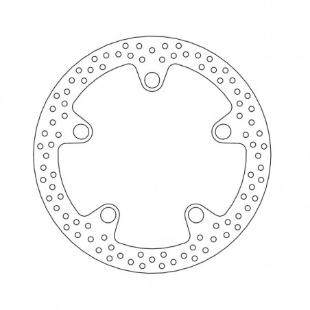 Moto-Master Halo series fixed brake rotor TUV appr.