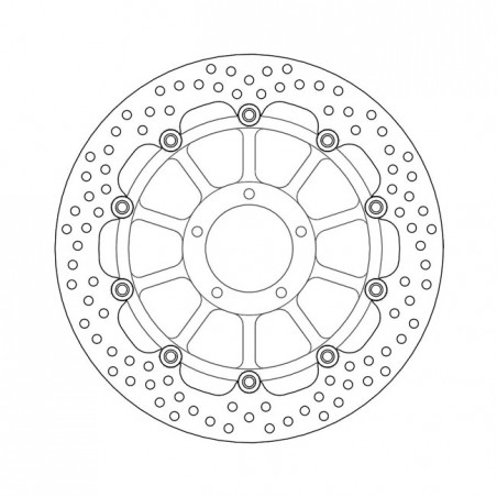 Moto-Master Halo series floating brake rotor TUV appr.
