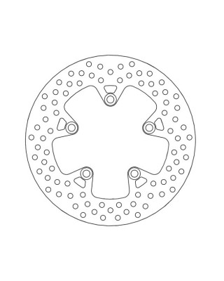 Moto-Master Halo series brake rotor TUV appr.