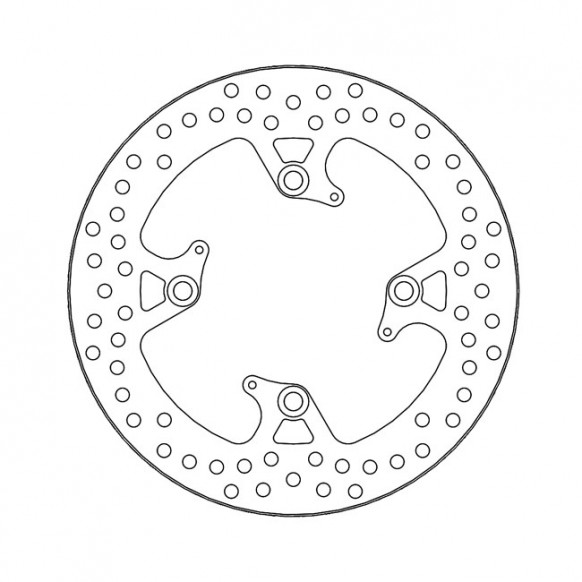 Moto-Master Halo series brake rotor TUV appr.