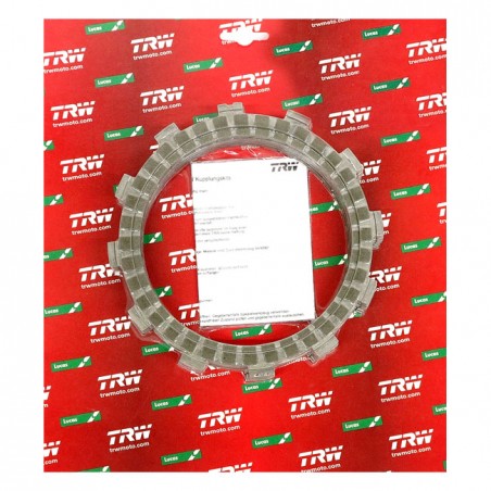 trw - Kit de disques garnis d'embrayage - Yamaha VMX V-Max, XVZ Royal Star, XVZ-TD & TD & TF de 1984 à 2004 - Organique - TRW