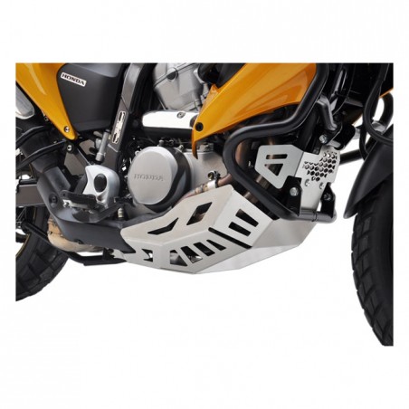 zieger - Carter de protection moteur - Honda Transalp XL 700 V de 2007 à 2013 - Argenté - Zieger