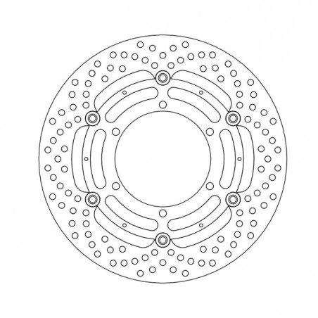 Moto-Master Halo series floating brake rotor TUV appr.