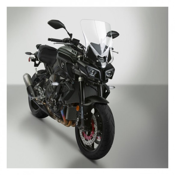 national cycle - Pare-brise V-Stream+ - 18.5" de hauteur - Yamaha FZ-10 & MT-10 de 2017 à 2019 - Incolore - NATIONAL CYCLE