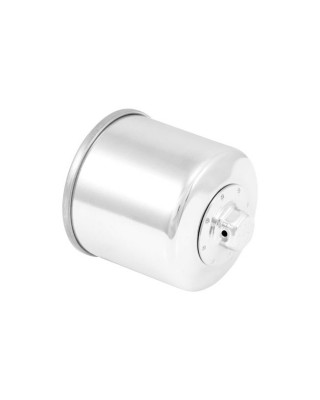 K&N oil filter chrome