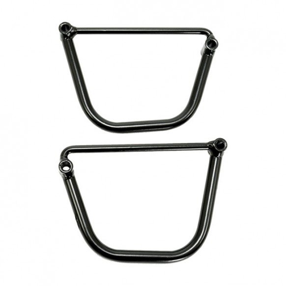 long ride - Supports de sacoches latérales Longride - Yamaha XVS1300 Custom de 2011 à 2017 - Noir - LONGRIDE