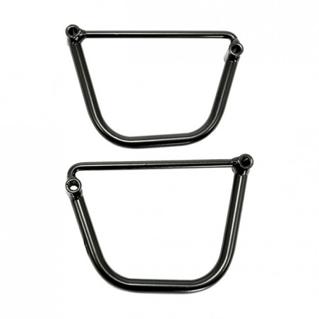 long ride - Supports de sacoches latérales Longride - Yamaha XVS1300 Custom de 2011 à 2017 - Noir - LONGRIDE
