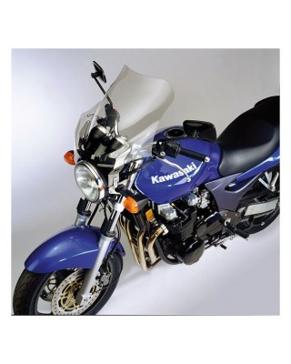 national cycle - Pare-brise F-15 Tour Shield avec supports réglables - 17" de hauteur - Fumé clair - NATIONAL CYCLE