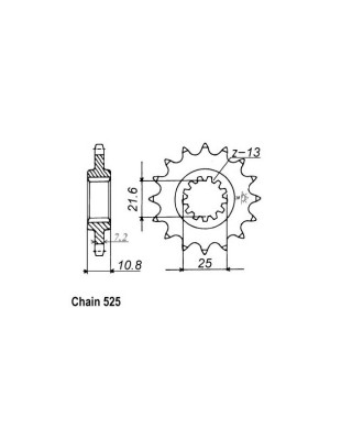 JT front sprocket 1586.16