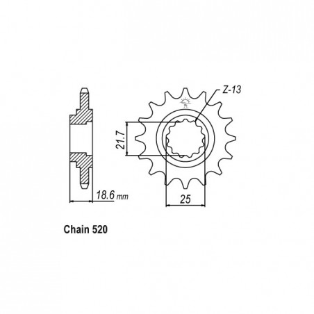 JT front sprocket 1538.15