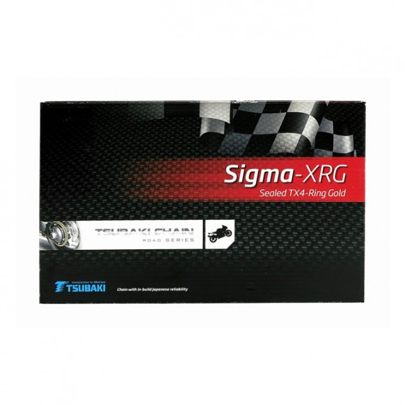 tsubaki - Chaîne de transmission XRG Sigma - Pas 525 - 106 maillons - Aprilia 1000 RSV Mille R de 2004 à 2009 & 1000 Tuono R 