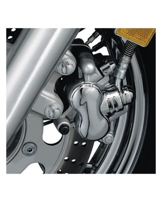 Kuryakyn front caliper cover, chrome