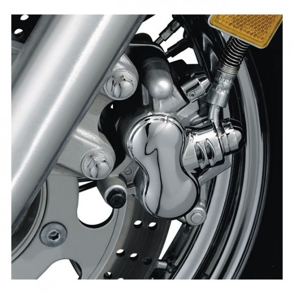 Kuryakyn front caliper cover, chrome