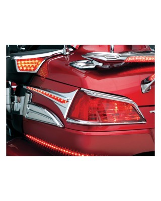 Kuryakyn trunk accent swoops chrome