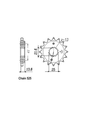JT Front Sprocket 296.15