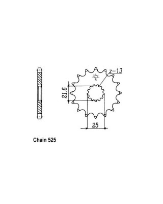 JT Front Sprocket 520.17