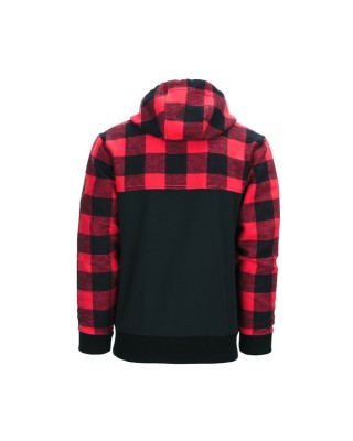 Lumbershell jacket black/red