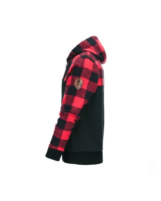Lumbershell jacket black/red