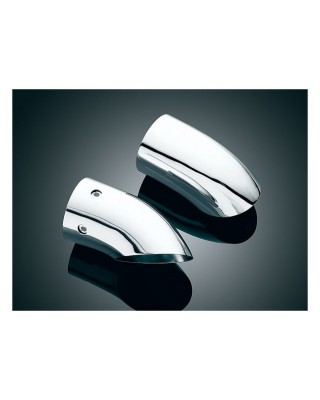 Kuryakyn Turn Down exhaust extensions chrome