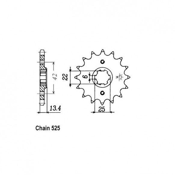 JT Front Sprocket 291.16