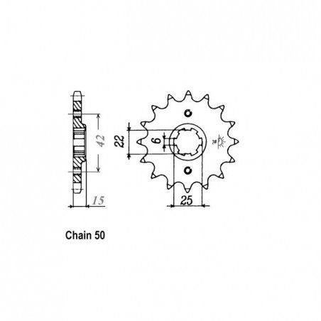 JT Front Sprocket 292.16