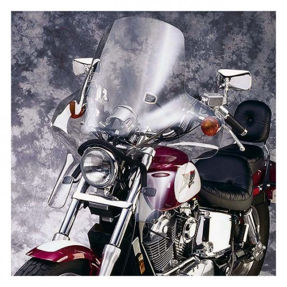 national cycle - Pare-brise Plexifairing 3 - 21" de hauteur - 32.75" de large - Honda, Kawasaki KZ700/750 & Yamaha de 1982 à 1