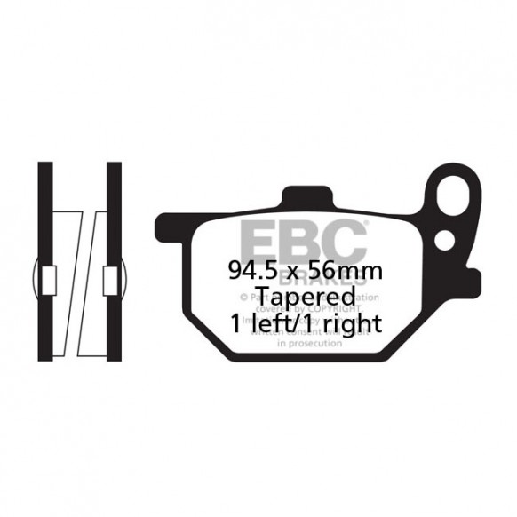 EBC Organic brake pads