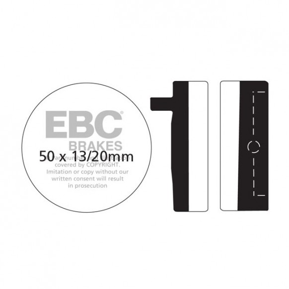 EBC Organic brake pads