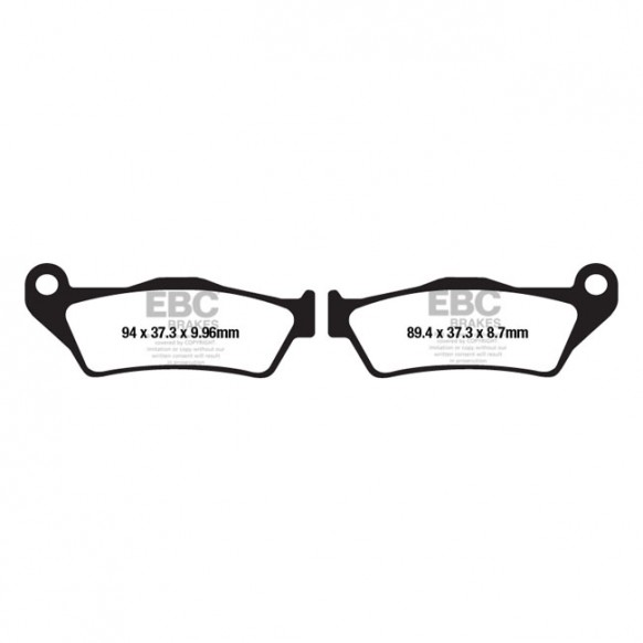 EBC V-pad Semi Sintered brake pads
