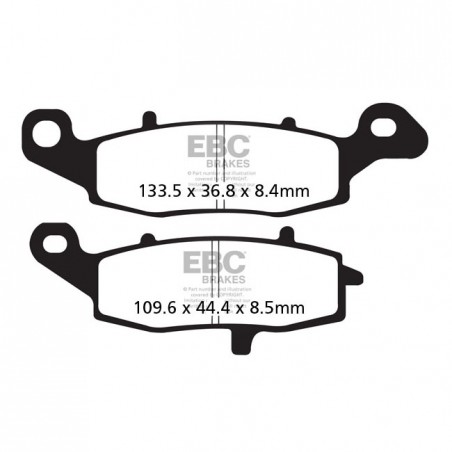EBC Double-H Sintered brake pads