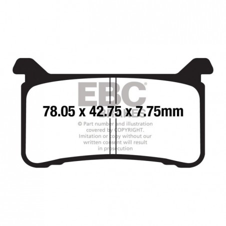 EBC Double-H Sintered brake pads