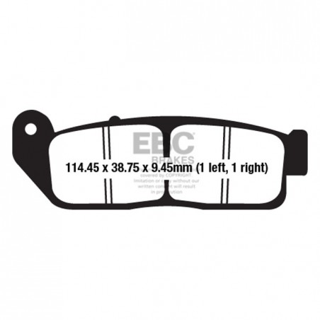 EBC Organic brake pads