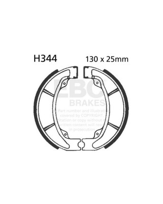 EBC plain brake shoes