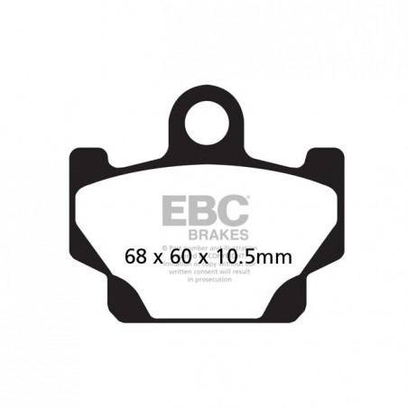 EBC Organic brake pads